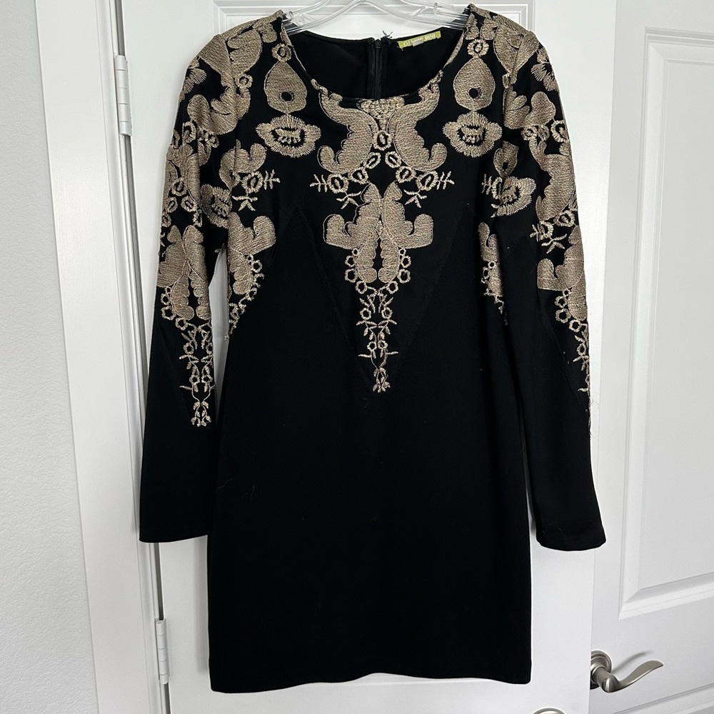 Gianni Bini Black Mini Dress